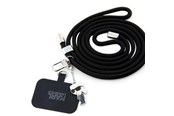 Handys - Anderes Zubehör - Karl Lagerfeld KLUCNMSCKIK Universal CBDY Cord case - black - 3666339170431
