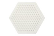 Kreativ-Spiele - Creativ Company NABBI BioBeads Base Plate Hexagon 8.5x8.5cm - 906784