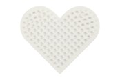 Kreativ-Spiele - Creativ Company NABBI BioBeads Base Plate Small Heart 7x8.5cm - 906785