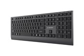 Tastaturen - Gembird - keyboard - slim multimedia full size - Cyrillic - black Input Device - Tastatur - Kyrillisch - Schwarz - KB-MCH-06-CYRL