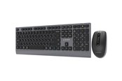 Tastaturen - Gembird - keyboard and mouse set - dual-mode slim full size - Cyrillic - black Input Device - Tastatur & Maus Set - Kyrillisch - Schwarz - KBS-WPS-02-CYRL