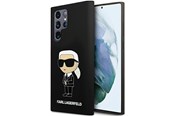 Handys - Cover & Cases - Karl Lagerfeld Silicone Ikonik case for Samsung Galaxy S24 Ultra - black - 3666339242312