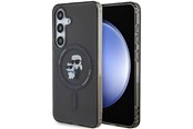 Handys - Cover & Cases - Karl Lagerfeld IML Karl&Choupette MagSafe case for Samsung Galaxy S24 - black - 3666339246600