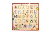 Puzzle - Wacky Wonders - Træ Puslespil - ABC (DK) - 6373
