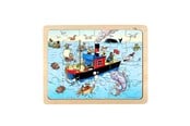 Puzzle - Rasmus Klump - Framed Wooden Puzzle - Mary - 7490