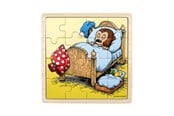 Puzzle - Rasmus Klump - Framed Wooden Puzzle - Good Night - 7498