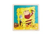 Puzzle - Alfons Åberg - Framed Wooden Puzzle - Construction - 7834