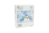 Puzzle - Astrid Lindgren Brødrene Løvehjerte - Art Puzzle - 200pcs - Bridge - 8565