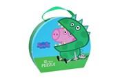Puzzle - Peppa Pig - Suitcase w. Puzzle - George - 9018