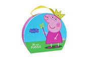 Puzzle - Peppa Pig - Suitcase w. Puzzle - Princess - 9020