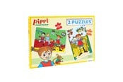 Brettspiele - Pippi Langstrømpe Pippi - 2 Puzzles - 8624