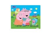 Brettspiele - Peppa Pig - Framed Cardboard Puzzle - Family - 9054