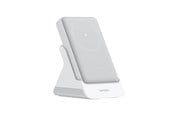 Powerbank (Akku) - CUKTECH WPB100N 20W 10000mAh Magnetic Power Bank with Stand - White - 10000 mAh - CKWPB100NGLGR