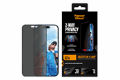Handys - Schutzfolie - PanzerGlass 2-Way Privacy Screen Protector iPhone 16 | 15 | Ultra-Wide Fit w. Fastfit in-a-box - PG97404