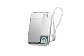 Powerbank (Akku) - SHARGE ICEMAG 3 Qi Wireless Magnetic Powerbank - White - 10000 mAh - YDD-SG-HW-JF3CX-BAI