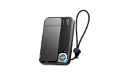 Powerbank (Akku) - SHARGE ICEMAG 3 Qi Wireless Magnetic Powerbank - Black - 10000 mAh - YDD-SG-HW-JF3CX-HEI
