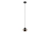 Lampen - EGLO ALBARES PENDELLEUCHTE Ø195 E14 SCHWARZ/KUPFER - 900972