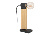 Lampen - EGLO Stars of Light BAILRIGG TL E27 SCHWARZ/NATUR - 43904