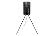 Lampen - EGLO LADUNARA AUßEN STANDLEUCHTE E27 SCHWARZ/KLAR - 900259
