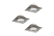 Lampen - EGLO PINEDA EINBAU-SET 3X500LM 78X78 BS - 95803