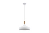 Lampen - EGLO SABINAR PENDELLEUCHTE E27 Ø400 WEISS - 96983