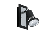 Lampen - EGLO SARRIA SPOT SCHWARZ/CHROM - 94963