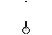 Lampen - EGLO VELASCO PENDEL Ø310 E27 SCHWARZ - 900153