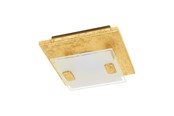 Lampen - EGLO VICARO 1 DECKE 2,5W 180LM GOLD/SATINIERT - 97757
