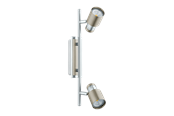 Lampen - EGLO DAVIDA-SD SPOTSCHIENE 2L KROM/BS - 32955