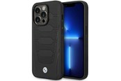 Handys - Cover & Cases - BMW BMHMP14L22RPSK iPhone 14 Pro 6.1" black/black Leather Seats Pattern MagSafe - 3666339089160