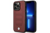 Handys - Cover & Cases - BMW BMHMP14L22RPSR iPhone 14 Pro 6.1" Burgundy/burgundy Leather Seats Pattern MagSafe - 3666339089085