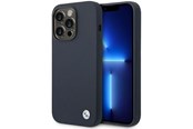 Handys - Cover & Cases - BMW BMHMP14XSILNA iPhone 14 Pro Max 6.7" navy blue/navy Silicone Metal Logo MagSafe - 3666339072537
