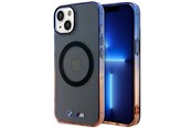 Handys - Cover & Cases - BMW BMHMP14SHTGE iPhone 14 6.1" grey/grey hardcase Gradient Bumper MagSafe - 3666339122102