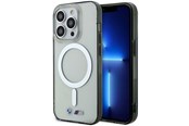 Handys - Cover & Cases - BMW BMHMP14XHCRS iPhone 14 Pro Max 6.7" transparent hardcase Silver Ring MagSafe - 3666339122379