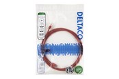 Netzwerk - Kabel - Deltaco patch cable - 2 m - red - Rot - TP-62R-SLIM