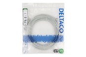 Netzwerk - Kabel - Deltaco patch cable - 20 m - grey - Grau - TP-620-SLIM