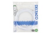 Netzwerk - Kabel - Deltaco patch cable - 20 m - white - Weiß - TP-620W-SLIM