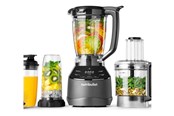 Küchenmaschinen - NutriBullet Küchenmaschine NBF580B Triple Prep System - food processor - 1500 W - black - 0C22300117