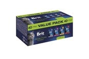Katzen - Brit Premium by Nature Vorteilspack Adult Box - Nasskatzenfutter - 40x100g - 8595602585861