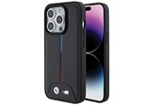 Handys - Cover & Cases - BMW Quilted Tricolor iPhone 15 Pro Case - Black - 3666339143572