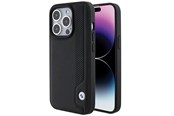 Handys - Cover & Cases - BMW Leather Blue Dots iPhone 15 Pro Max Case - Black - 3666339142339