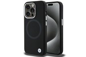 Handys - Cover & Cases - BMW Signature Liquid Silicone MagSafe case for iPhone 15 Pro - black - 3666339144661