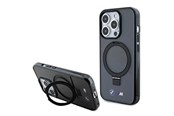 Handys - Cover & Cases - BMW Ring Stand M Collection MagSafe Case for iPhone 15 Pro - Black - 3666339196479