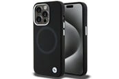 Handys - Cover & Cases - BMW Signature Liquid Silicone MagSafe case for iPhone 15 Pro Max - black - 3666339144678