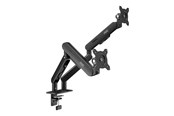Monitorhalterung - AOC AM420B mounting kit - for 2 flat panels - simple and sleek - black - AM420B