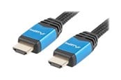 Display Kabel - Lanberg HDMI cable with Ethernet - 3 m - CA-HDMI-20CU-0030-BL