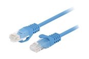 Netzwerk - Kabel - Lanberg patch cable - 50 cm - blue RAL 5012 - Blau - PCU6-20CC-0050-B