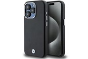 Handys - Cover & Cases - BMW Signature Wrapped Metal MagSafe case for iPhone 15 Pro - black - 3666339233273