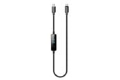 USB Kabel - 4smarts USB-C Cable ScreenCord 240W 1.2m - Black - 543240