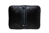 Taschen - BMW Carbon & Blue Stripe sleeve for a 16" laptop - black - 3666339239602